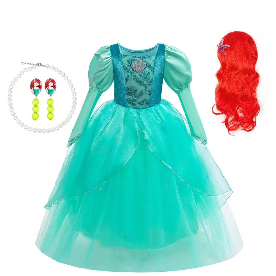 Robe costume Ariel enfant