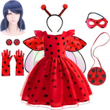 Robe Costume coccinelle Ladybug Miraculous