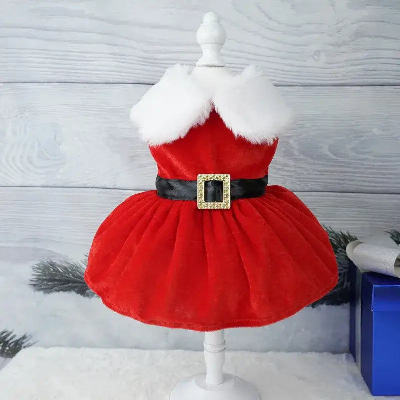 Robe de Noël pour chienne