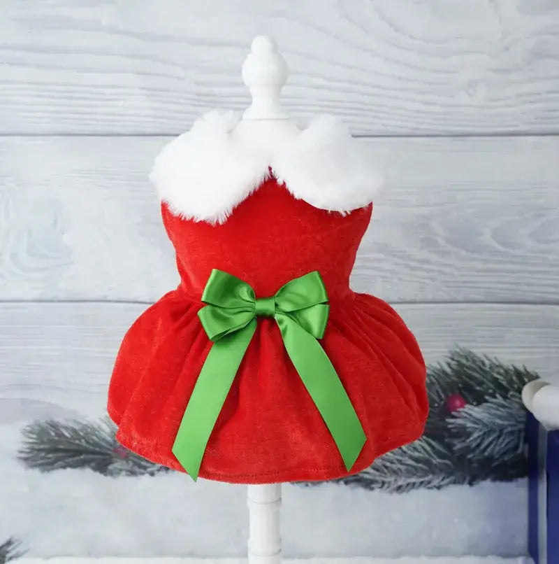 Robe de Noël pour chienne