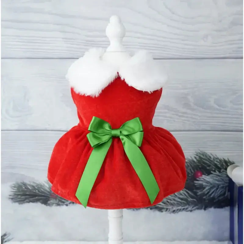 Robe de Noël pour chienne
