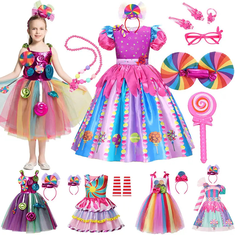 Robe de princesse Multicolore