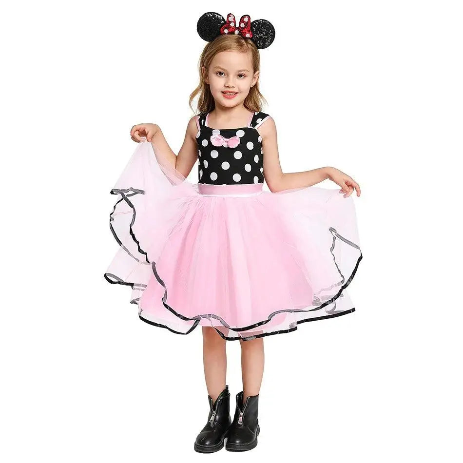 Robe fantaisie Minnie Mouse pour filles