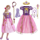 Robe princesse Accessoires Raiponce