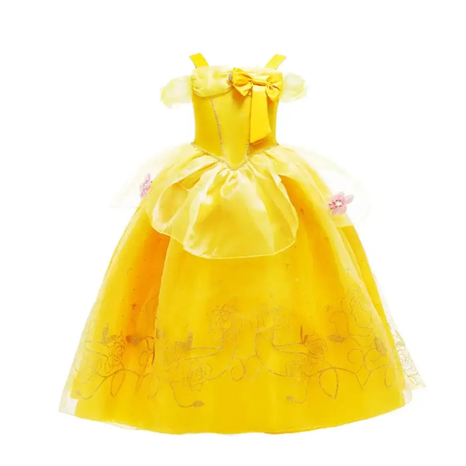 Robe Princesse Belle Cosplay La Belle et la Bête