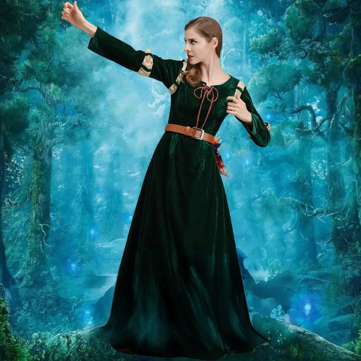 Robe princesse Merida pour adultes