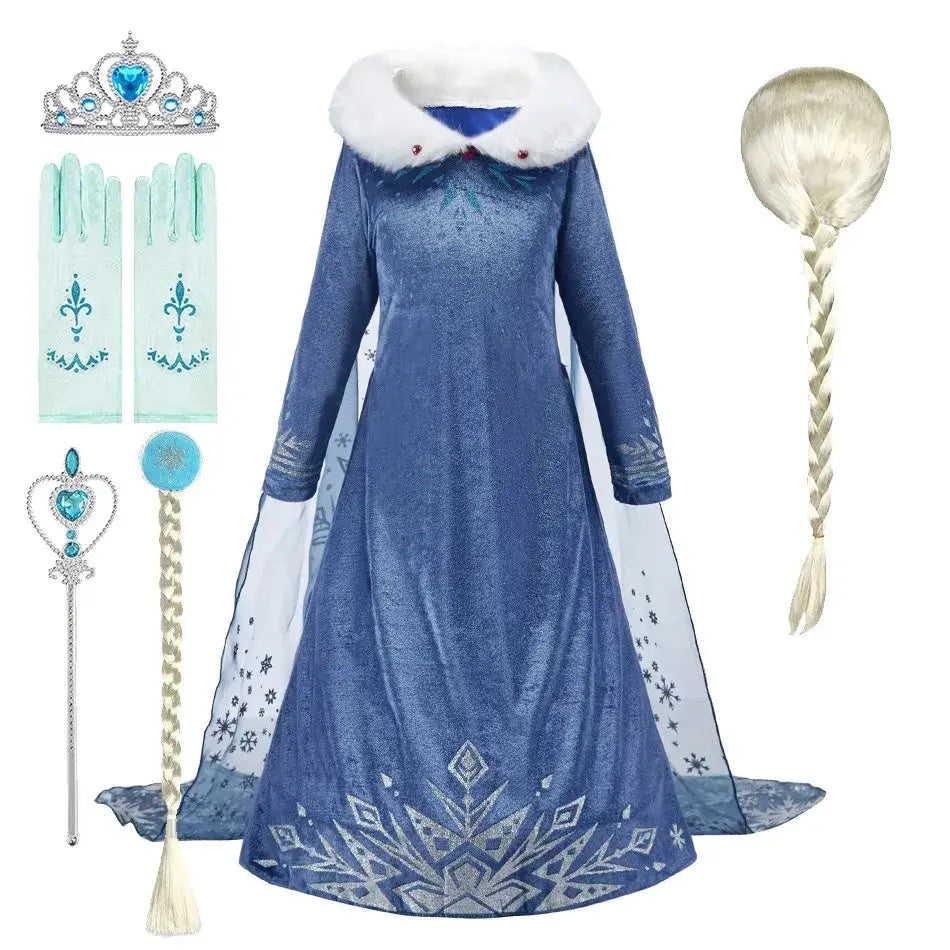 Robe Princesse Elsa Reine des neiges
