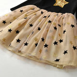 Robe princesse étoile pour petite fille