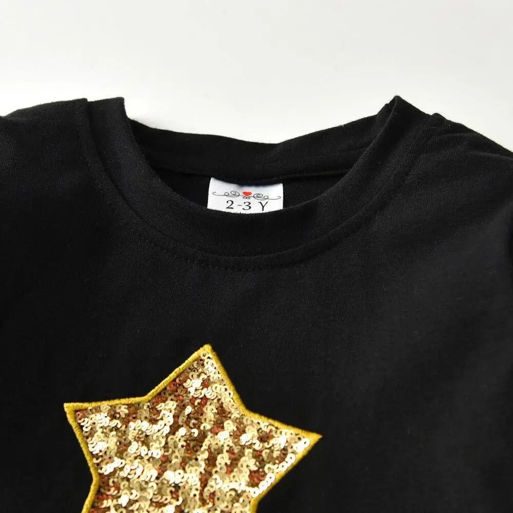 Robe princesse étoile pour petite fille