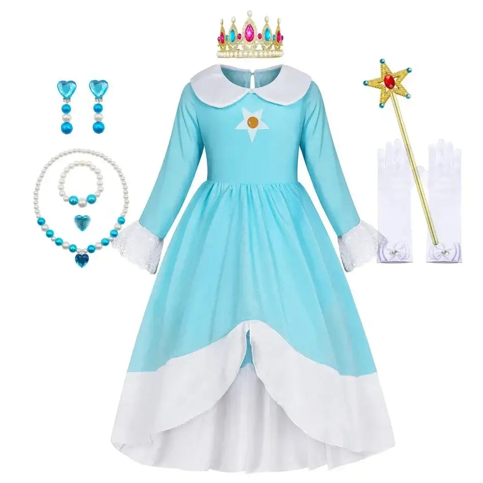 Robe Princesse Rosalina Peach Daisy