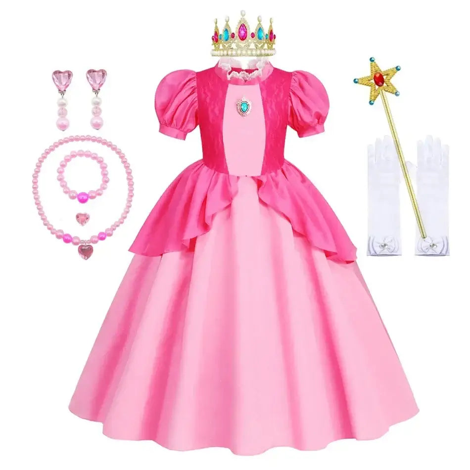 Robe Princesse Rosalina Peach Daisy