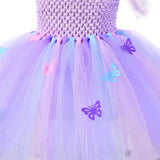 Robe Tutu Princesse Papillon violet