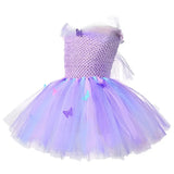 Robe Tutu Princesse Papillon violet