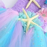 Robe Tutu Sirène Ariel Pastel