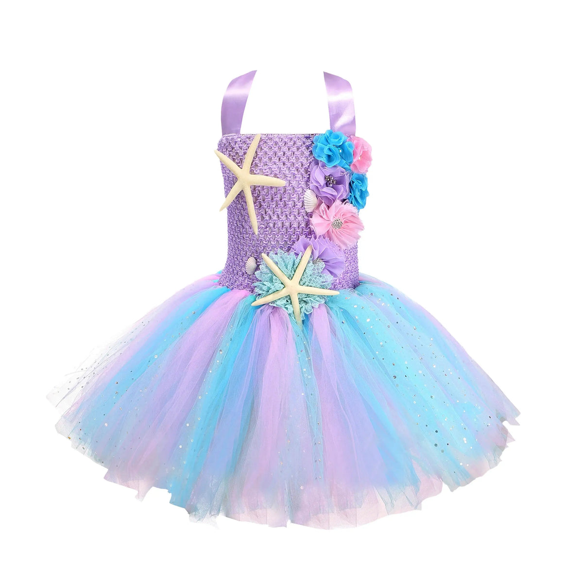 Robe Tutu Sirène Ariel Pastel