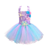 Robe Tutu Sirène Ariel Pastel