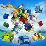 Robot Alphabet Vehicule Transformable