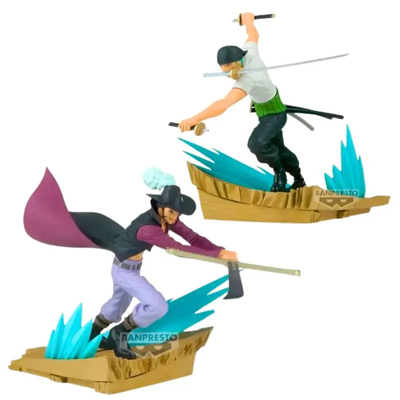 Figurine Roronoa Zoro vs Mihawk Oeil de Faucon Figurine One Piece