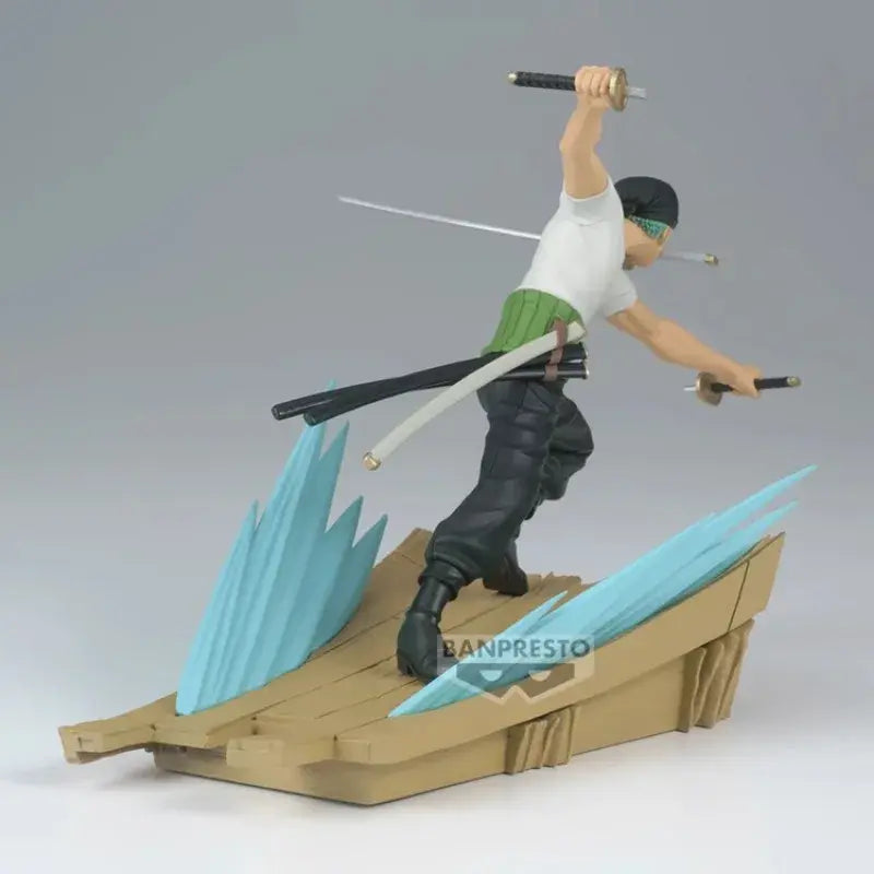 Figurine Roronoa Zoro vs Mihawk Oeil de Faucon Figurine One Piece