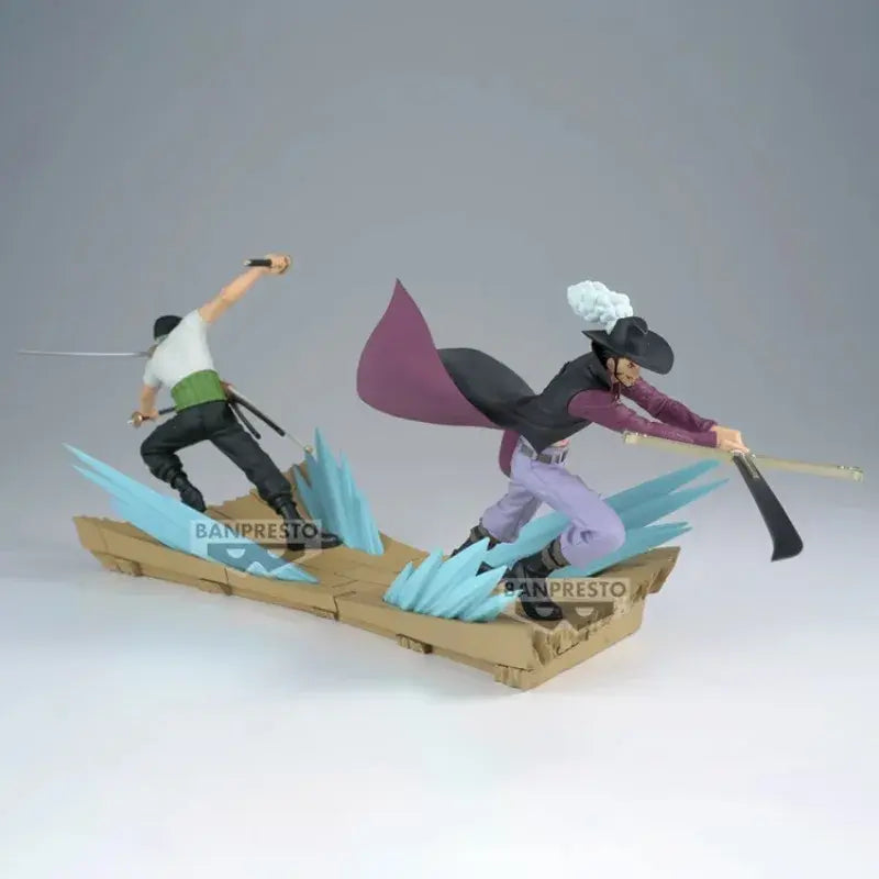 Figurine Roronoa Zoro vs Mihawk Oeil de Faucon Figurine One Piece