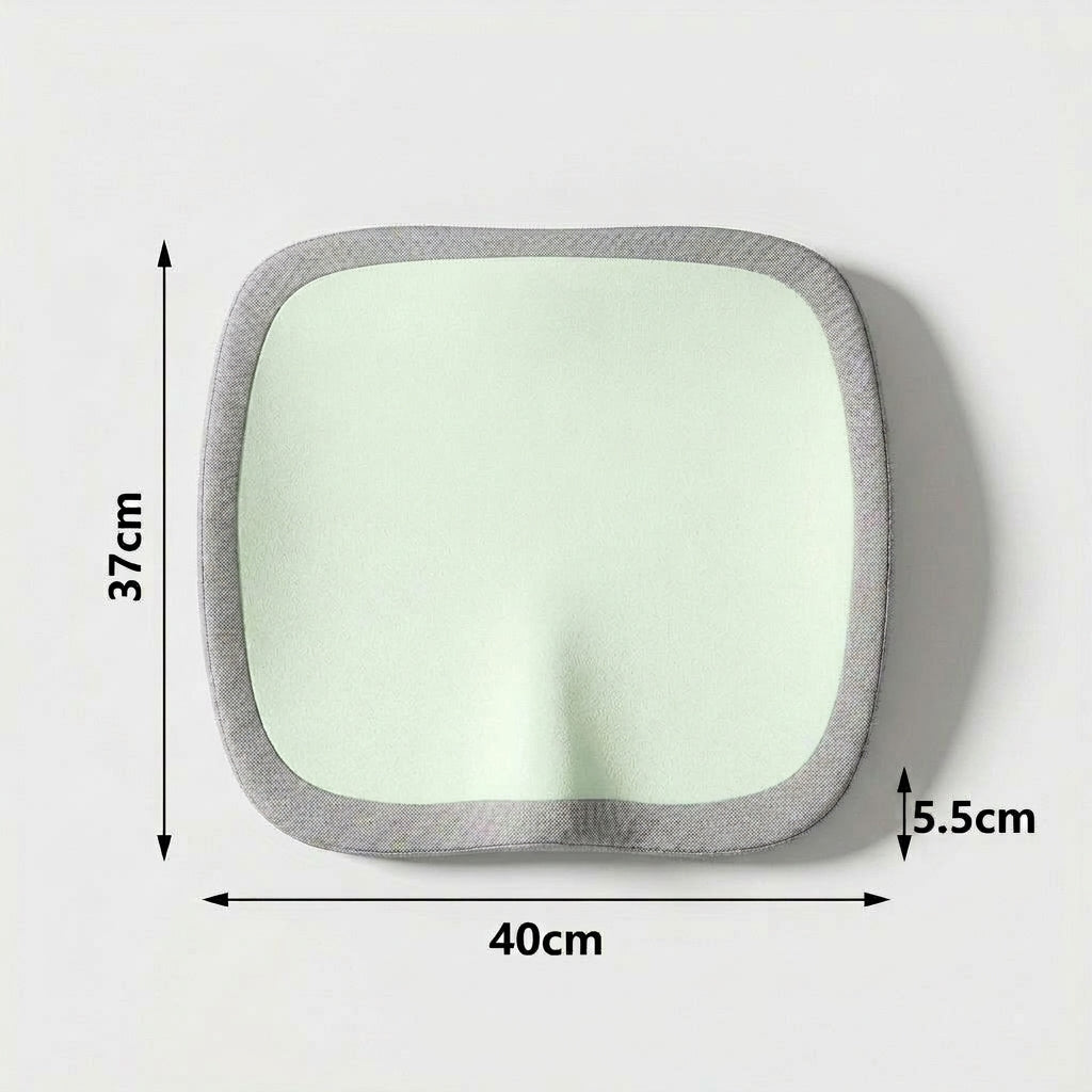 Coussin d'assise portable à mémoire de forme