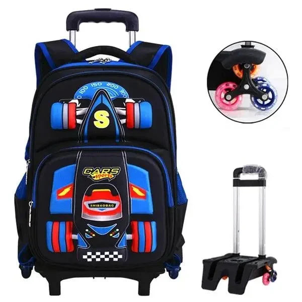 Sac à Dos d'École à Roulettes Orthopédiques