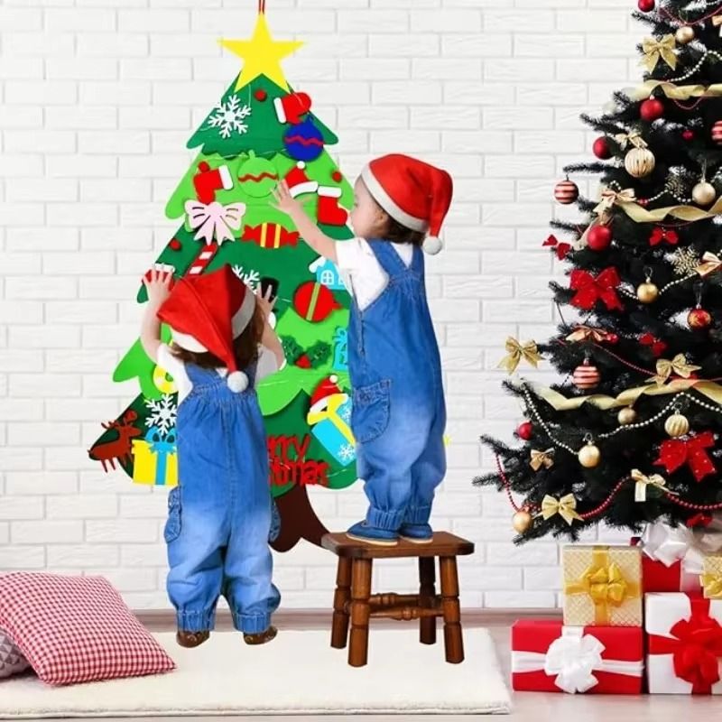 Sapin de Noël à Décorer en Feutrine | MonPetitSapin