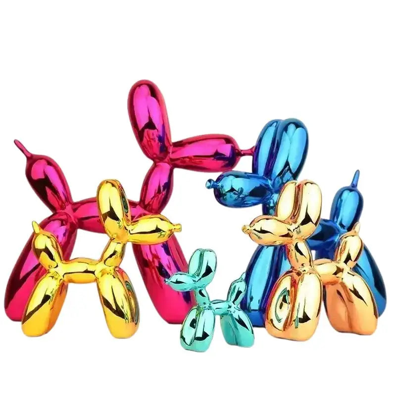 Sculpture Chien Ballon Brillant