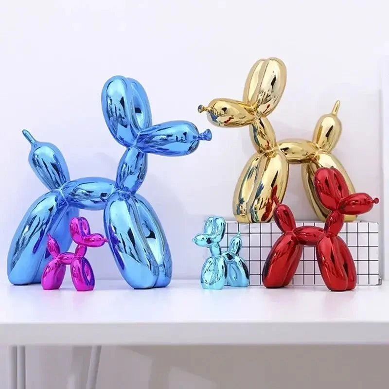 Sculpture Chien Ballon Brillant