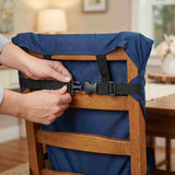 Harnais de Voyage Portable BabySafe (Harnais de Repas en Tissu Lavable)