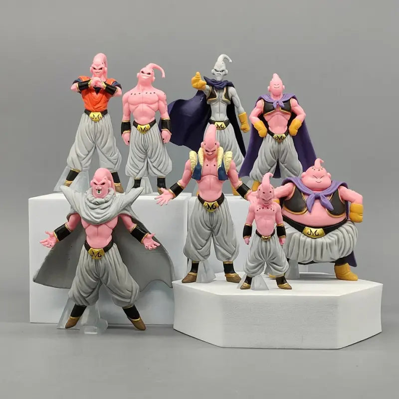 Set de 8 pièces Figurines Buu Dragon Ball Z