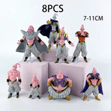 Set de 8 pièces Figurines Buu Dragon Ball Z