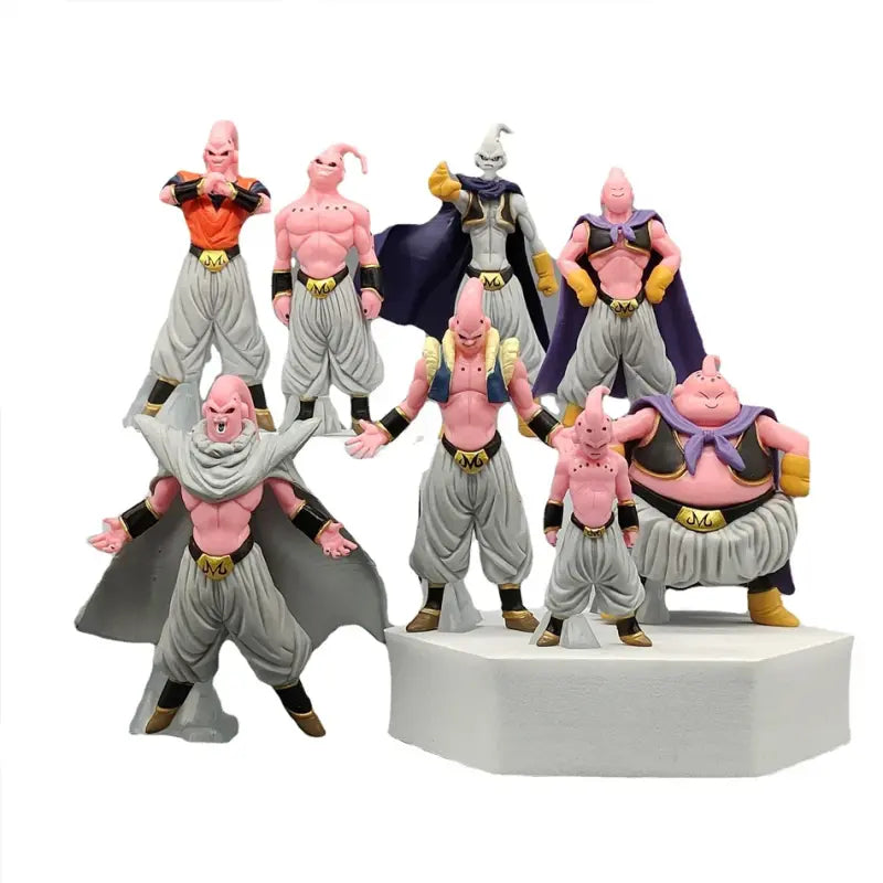 Set de 8 pièces Figurines Buu Dragon Ball Z
