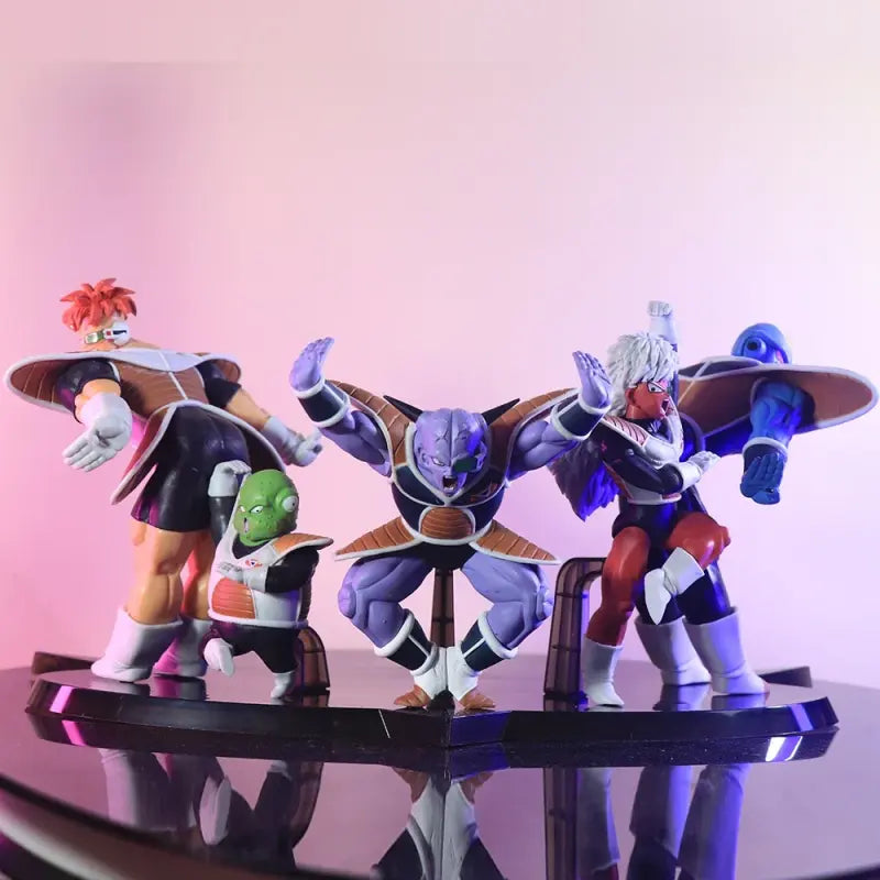 Set Figurines Dragon Ball Z Commando Ginyu Forces Spéciales – 5 Personnages PVC 13 cm