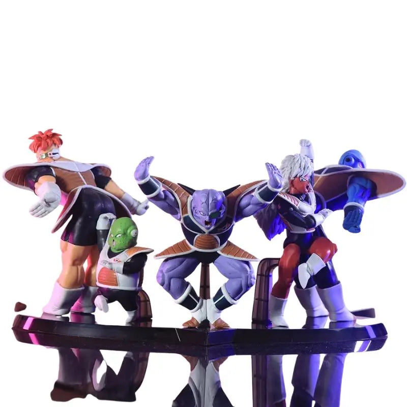Set Figurines Dragon Ball Z Commando Ginyu Forces Spéciales – 5 Personnages PVC 13 cm