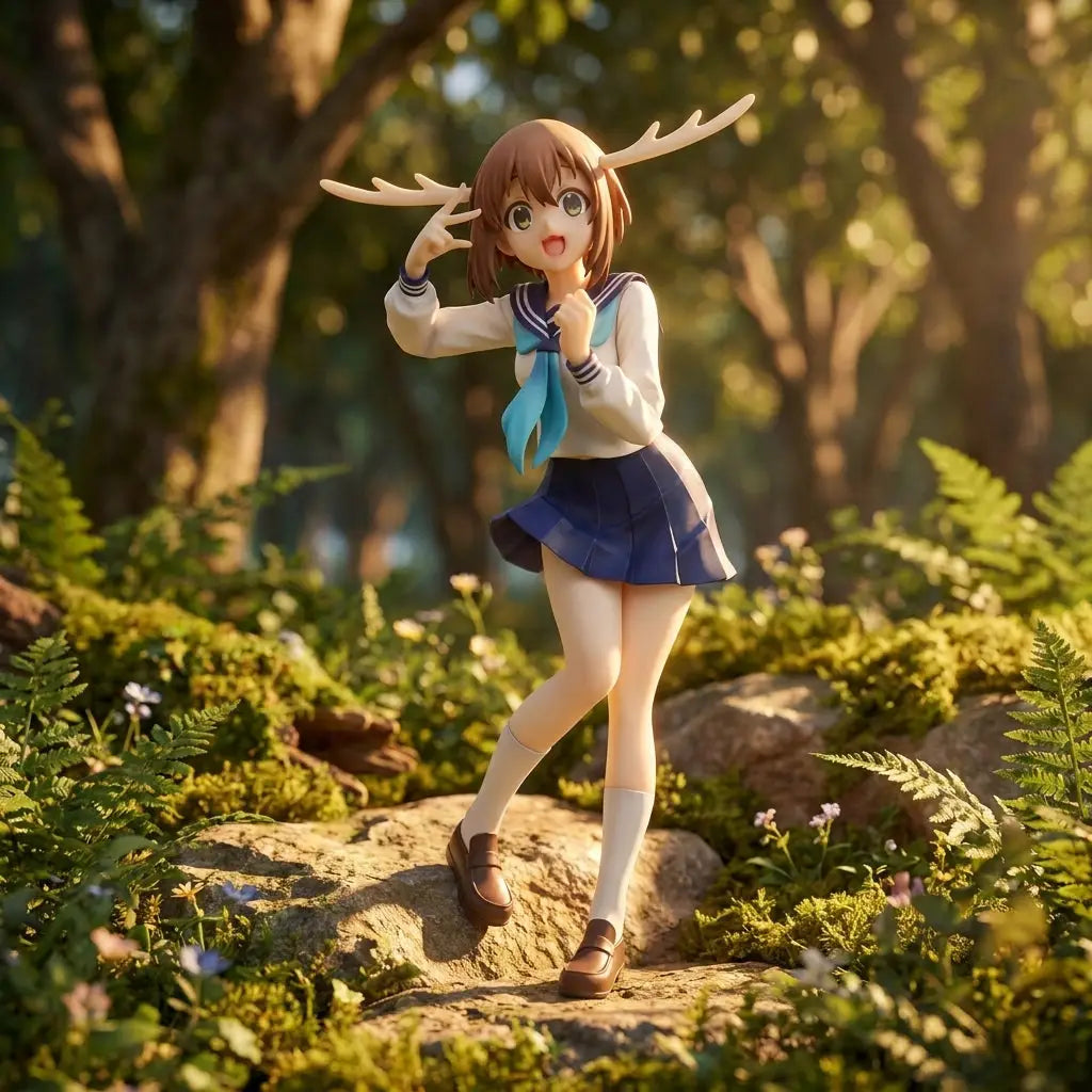 Figurine Shikanoko Noko, My Deer Friend Nokotan 18 cm