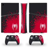 Skin PS5 Slim Digital Spiderman