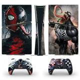 Skin PS5 Slim Digital Spiderman