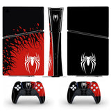 Skin PS5 Slim Digital Spiderman
