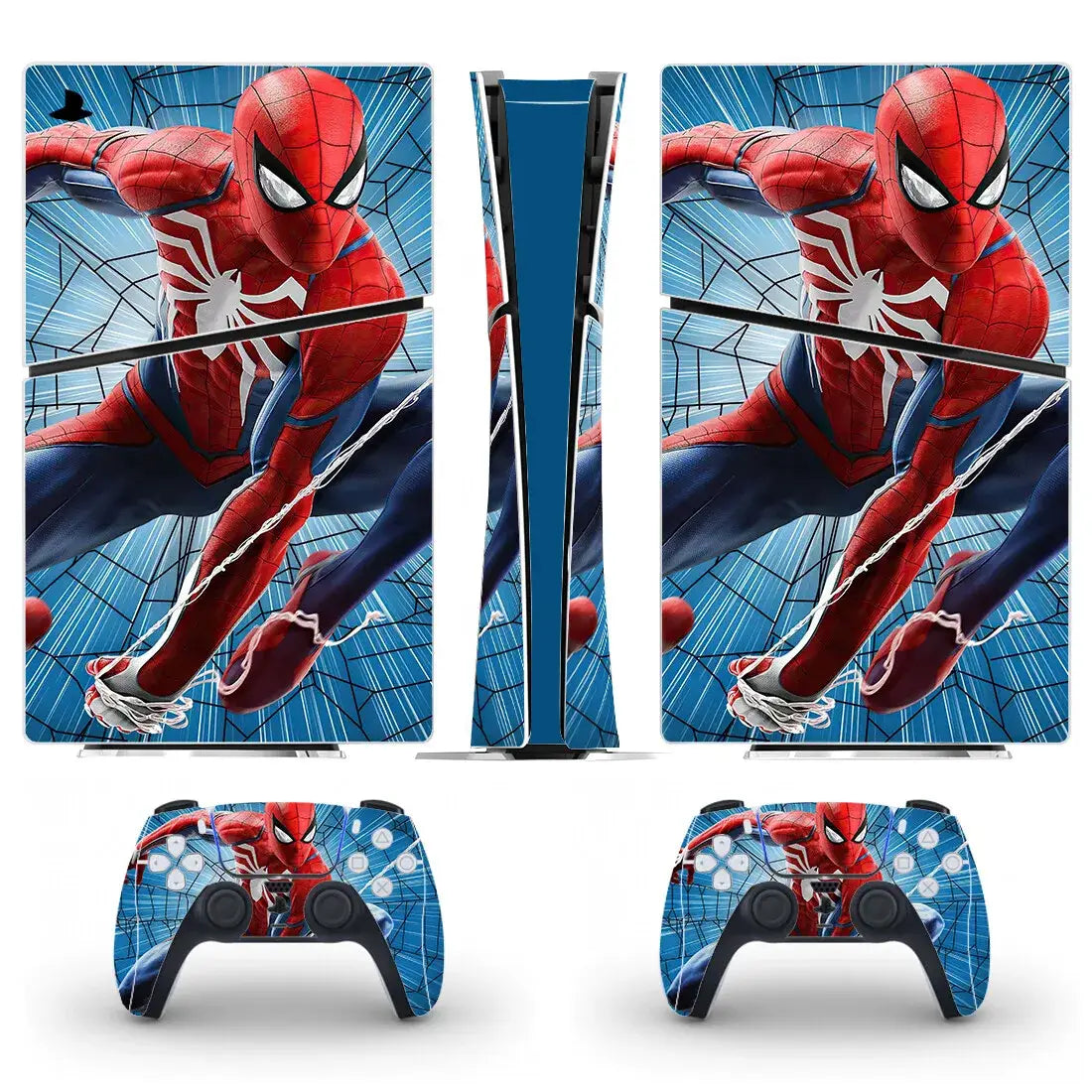Skin PS5 Slim Digital Spiderman