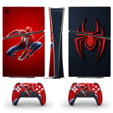 Skin PS5 Slim Digital Spiderman
