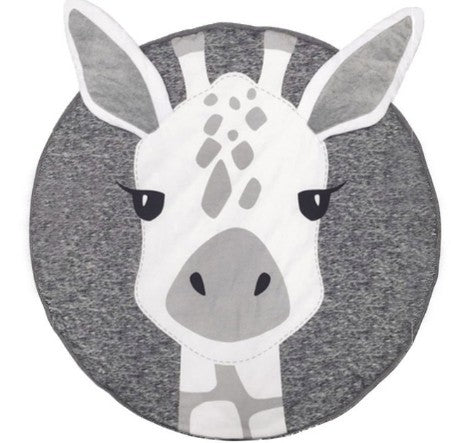 Tapis de Rampage en Coton Plush Nordique (Design Ludique)