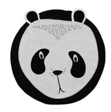 Tapis de Rampage en Coton Plush Nordique (Design Ludique)