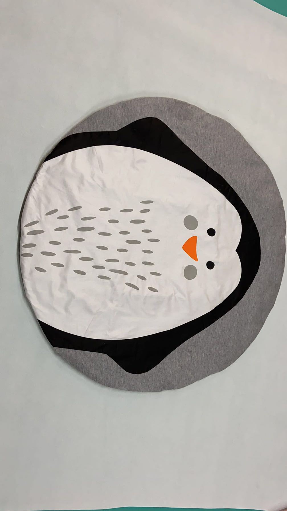Tapis de Rampage en Coton Plush Nordique (Design Ludique)