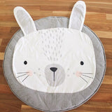 Tapis de Rampage en Coton Plush Nordique (Design Ludique)