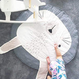 Tapis de Rampage en Coton Plush Nordique (Design Ludique)