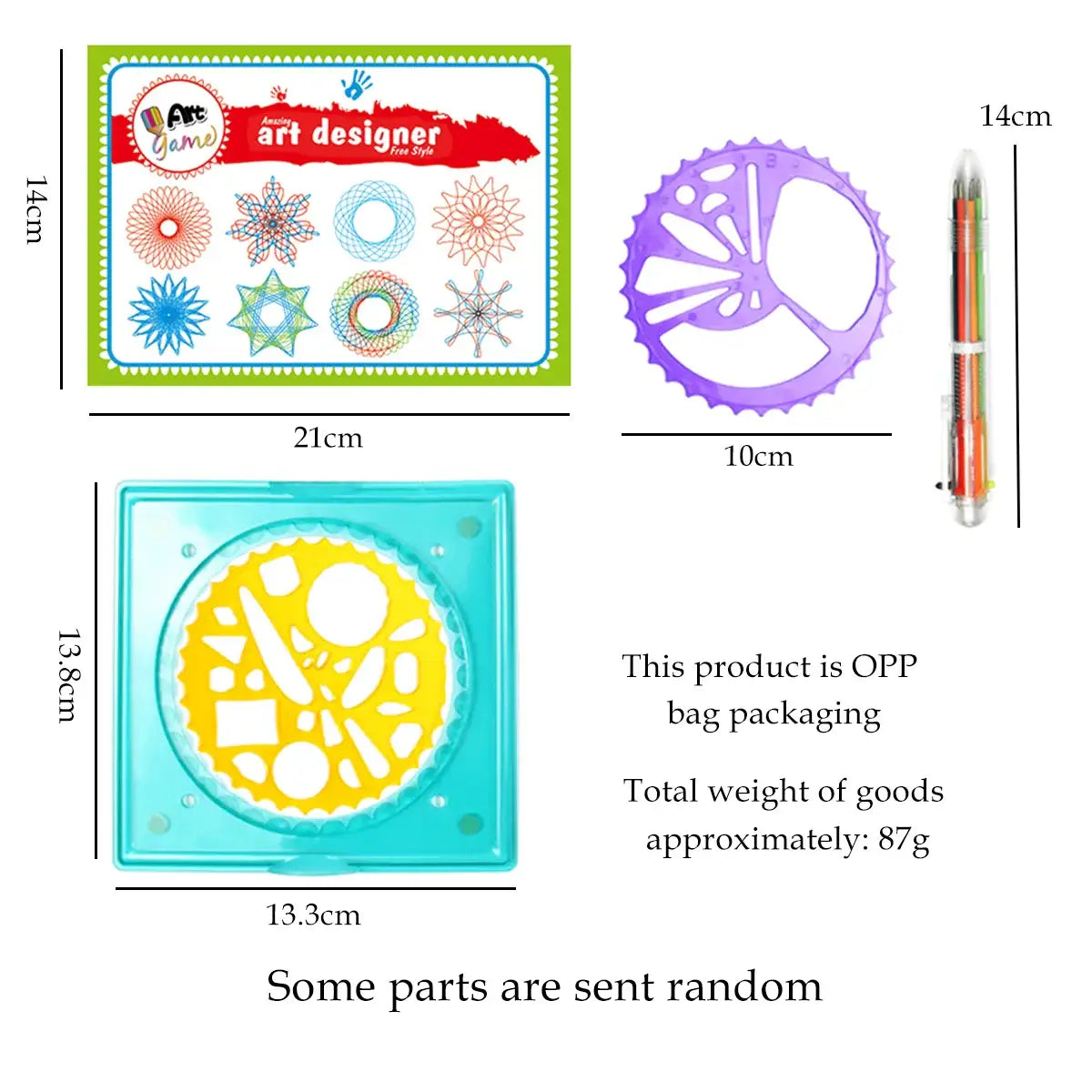 Spirographe Dessin géométrique Enfant
