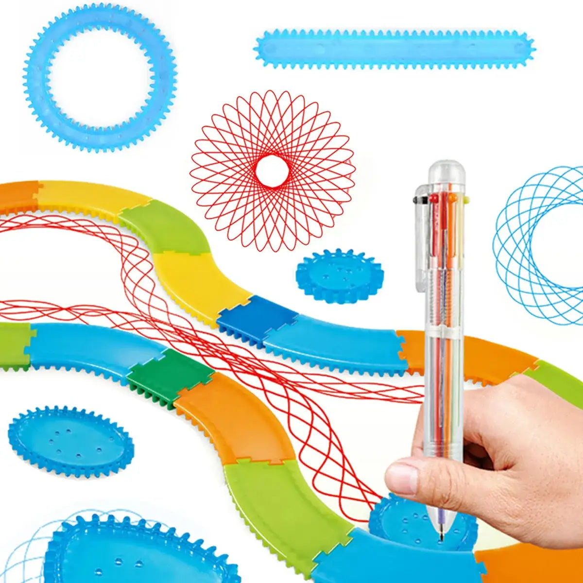 Spirographe Dessin géométrique Enfant