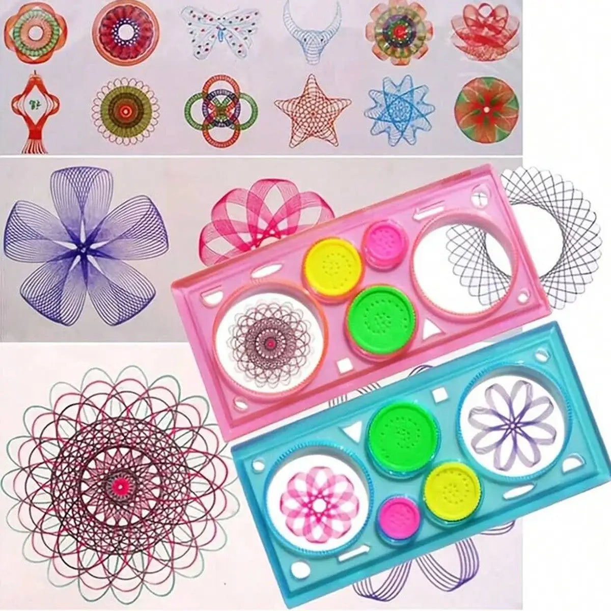 Spirographe Dessin géométrique Enfant