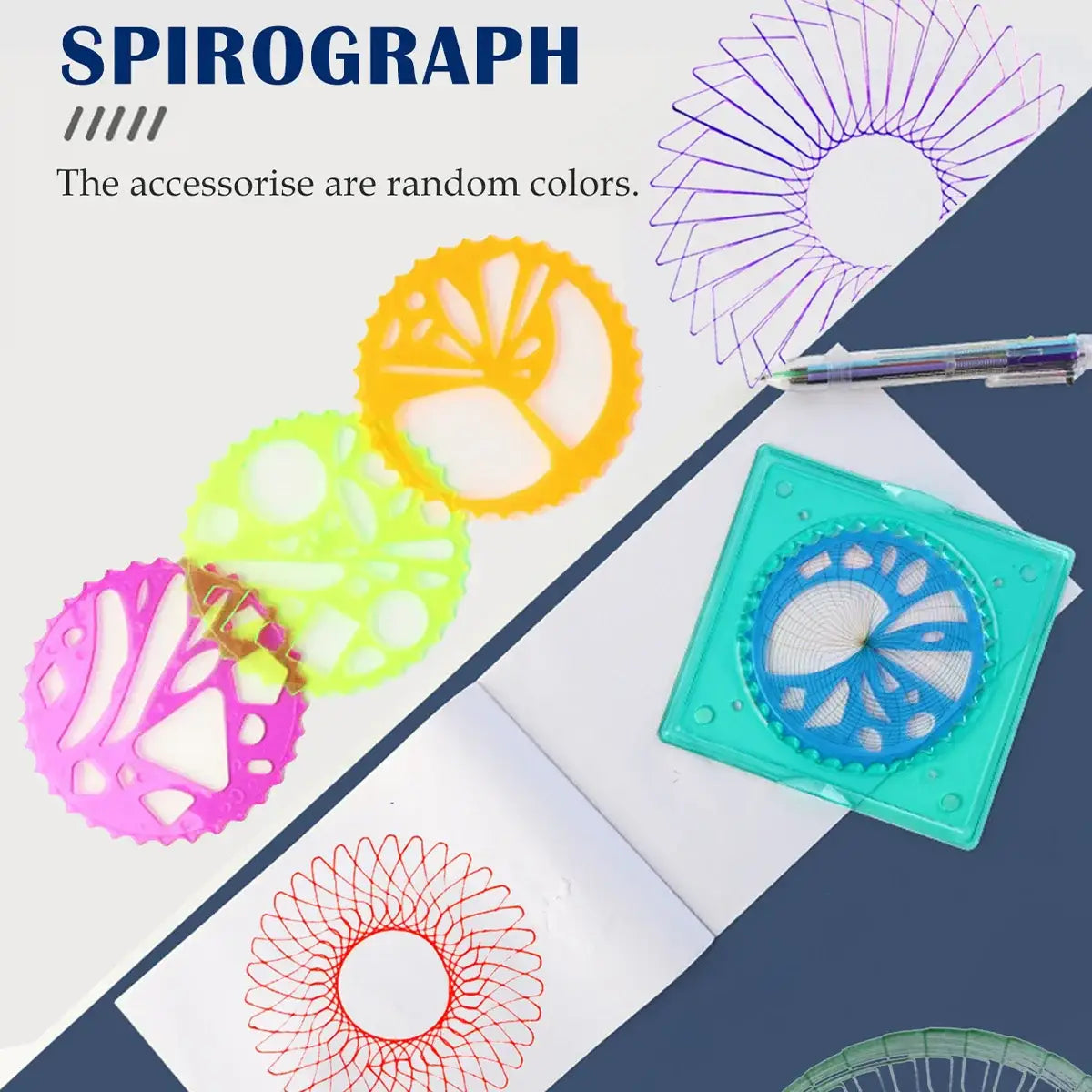 Spirographe Dessin géométrique Enfant